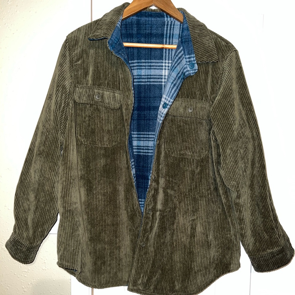 Women’s reversible shacket
